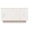 vidaXL Coffee Table White 55x56x32 cm Solid Wood Pine