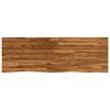 vidaXL Live Edge Table Top 130 x 60 x 3.2 cm Rectangular