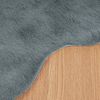 vidaXL Faux Rabbit Fur Rug Olite Anthracite 60 x 90 cm Polyester