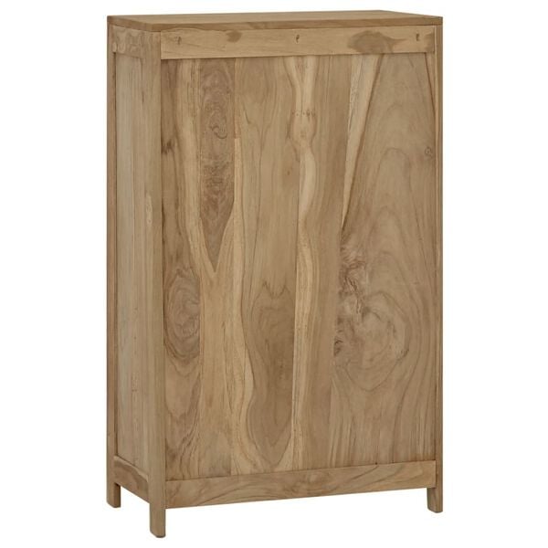 vidaXL Chest of Drawers 55x30x90 cm Solid Wood Teak