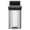 EKO Pedal Bin Cozy 45 L Matte Silver