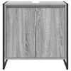 vidaXL Bathroom Cabinet Grey Sonoma 60 x 30 x 60 cm Engineered Wood