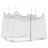vidaXL Mosquito Net for Outdoor 220 Mesh Black 300x300x250 cm