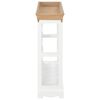 vidaXL Wine Cabinet White 70x22.5x70.5 cm MDF