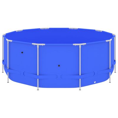 vidaXL Swimming Pool with Steel Frame 367x122 cm Blue