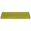 vidaXL Stair Mats 30 pcs 65x21x4 cm Green Rectangular Edge