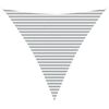 vidaXL Sun Shade Sail Light Grey and White 4.5 x 4.5 x 4.5 m