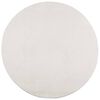 vidaXL Rug IZA Short Pile Scandinavian Look Cream &Oslash; 160 cm