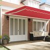 vidaXL Awning Replacement Fabric Red 580 x 345 cm Polyester