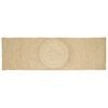 vidaXL Area Rug White 60 x 300 cm Jute