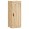 vidaXL Highboard Sonoma Oak 34.5x34x180 cm Engineered Wood