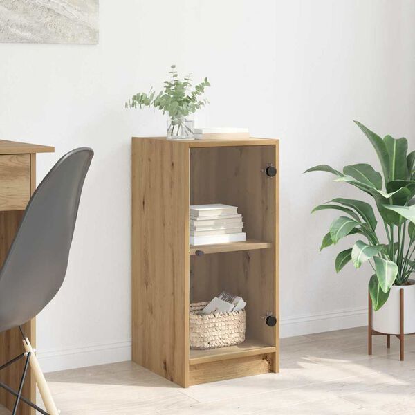 vidaXL Sideboard Artisan oak 35 x 37 x 76 cm Engineered wood