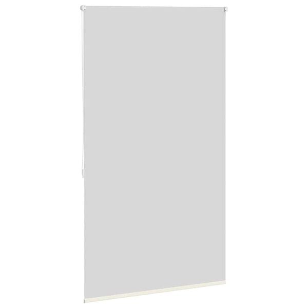 vidaXL Roller blind blackout 104.4x175 cm Fabric Width 100 cm off white