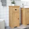 vidaXL Bathroom Cabinet with Drawer BODO Honey Brown 44 x 30 x 90 cm