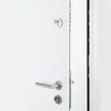 vidaXL Front Door White 100x200 cm Aluminium