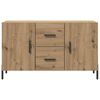 vidaXL Sideboard Artisan Oak 100x36x60 cm Engineered Wood