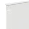 vidaXL Bed Frame with Headboard White 90 x 200 cm Solid Pine Wood