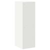 vidaXL File Cabinet 2 pcs White 44 x 50 x 139 cm Cold-Rolled Steel