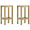 vidaXL Garden Bar Stools 2 pcs Impregnated Pinewood