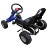 vidaXL Pedal Go Kart Blue
