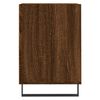 vidaXL TV Cabinet Brown Oak 100x35x55 cm Engineered Wood