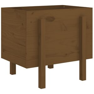 vidaXL Garden Planter Honey Brown 62x50x57 cm Solid Wood Pine