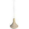 Luxform Battery-operated LED Garden Flame Lantern "Marrakesh" White
