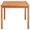 vidaXL Garden Table 150x90x74 cm Solid Acacia Wood
