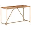 vidaXL Dining Table 120x60x76 cm Solid Wood