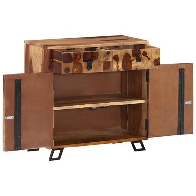 vidaXL Sideboard Solid Sheesham Wood 65x35x65 cm