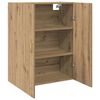 vidaXL Wall Cabinet Artisan Oak 69.5 x 34 x 90 cm Engineered Wood