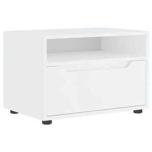 vidaXL TV Cabinet VISNES White 60x40x38 cm Engineered Wood