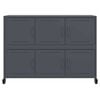vidaXL Sideboard Anthracite 100.5x39x72 cm Steel