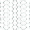 vidaXL Hexagon Fence Green 0.6 x 10 m PVC