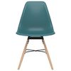 vidaXL Dining Chairs 4 pcs Turquoise PP