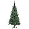 vidaXL Christmas Tree with 150 LEDs with Stand Green 120 cm PVC