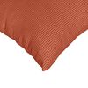vidaXL Sofa Pillows 2 pcs Red Orange 80 x 40 cm Corduroy Fabric