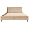 vidaXL Bed Frame without Mattress 90x190 cm Single Solid Wood Pine