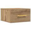 vidaXL Bedside Cabinet 35 x 35 x 20 cm Engineered Wood Artisan Oak