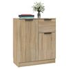 vidaXL Sideboard Sonoma oak 60x30x70 cm Engineered Wood