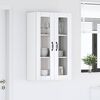 vidaXL Kitchen Wall Cabinet High Gloss White 60 x 31 x 100 cm