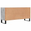vidaXL TV Cabinet Concrete Grey 103.5x30x50 cm Engineered Wood