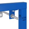 vidaXL Bathroom Wall Support Height Adjustable Blue 50 x 3 x 112 cm
