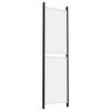 vidaXL 4-Panel Room Divider White 200x180 cm Fabric