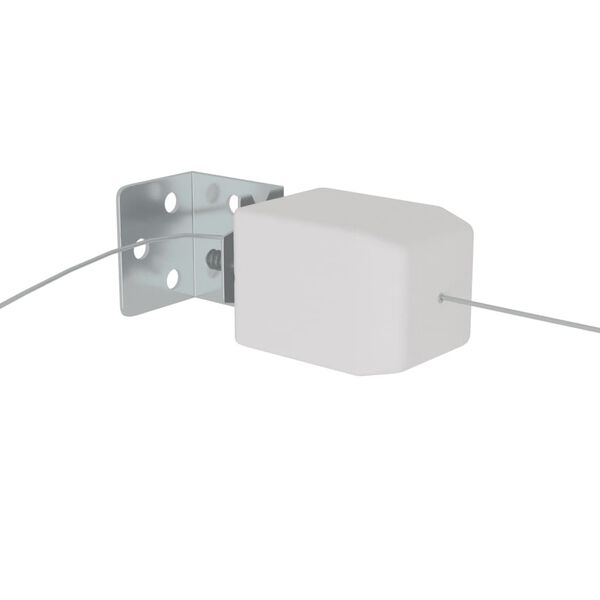 vidaXL Vertical Awning White 140x1200 cm Oxford Fabric