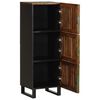 vidaXL Highboard 40x34x110 cm Solid Wood Acacia