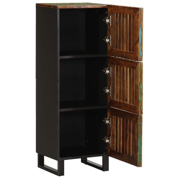 vidaXL Highboard 40x34x110 cm Solid Wood Acacia