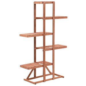 vidaXL Plant Stand | Brown | Solid Cedar wood | 86 x 36 x 139 cm | Durable