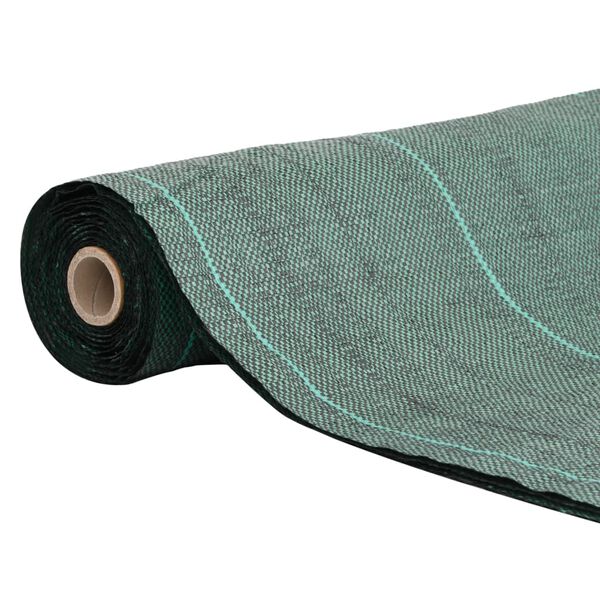 vidaXL Weed Membrane Green 1x25 m PP