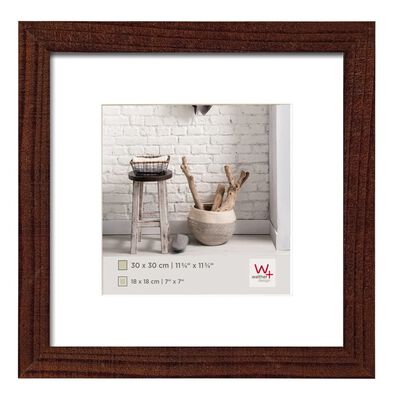 Walther Design Picture Frame Home 30x30 cm Walnut